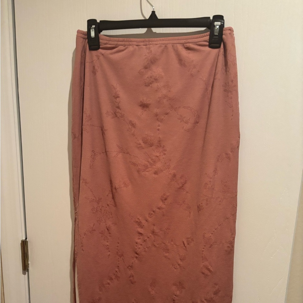 Norton McNaughton Blush Floral Pencil Skirt
